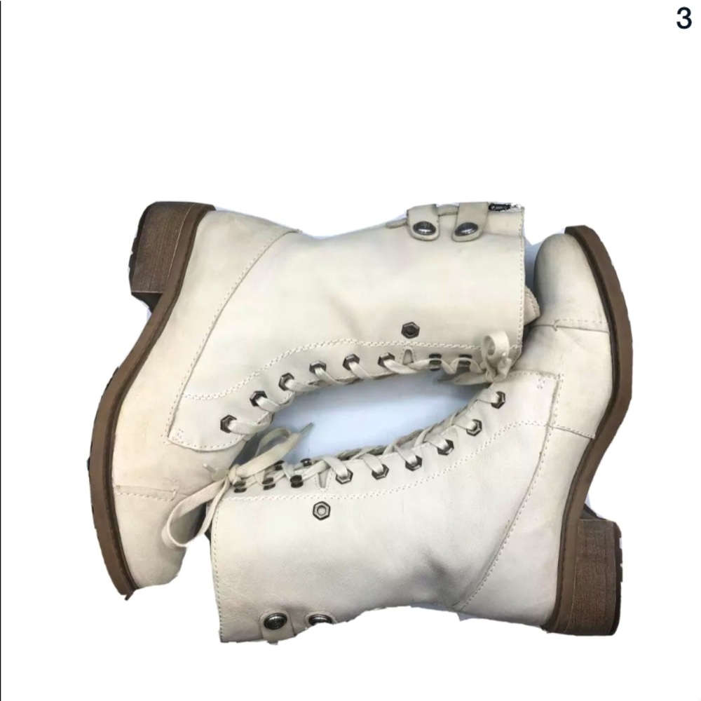 Sam Edelman Darwin Back Zip motor Boots 9.M